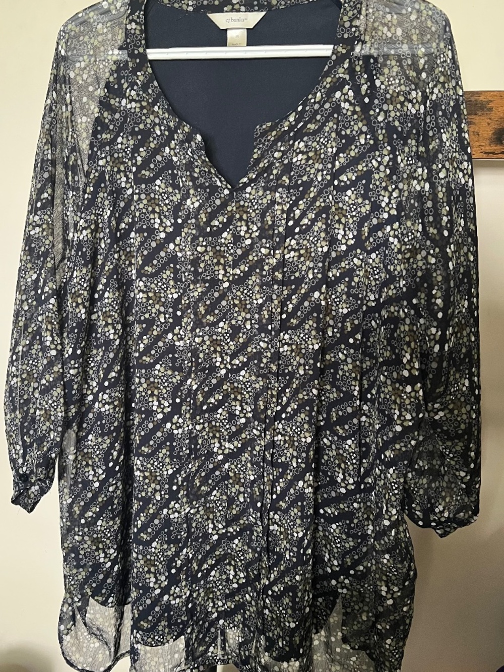 CJ Banks blouse